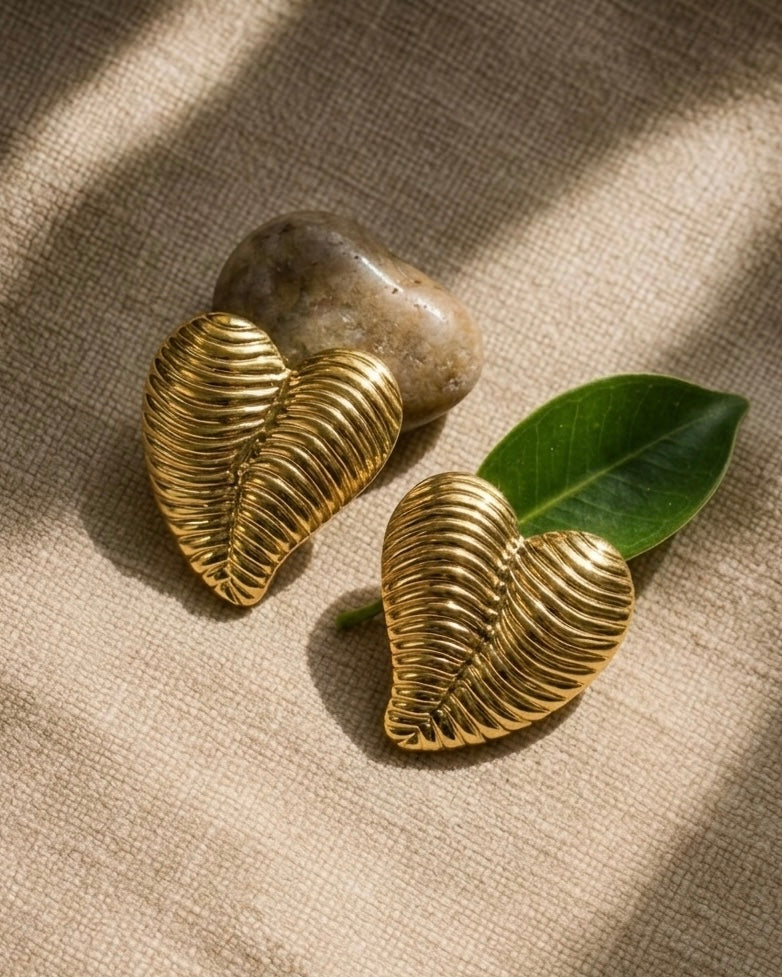 Leaf Design Earrings
