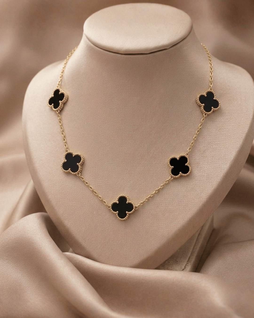 Black Clover Necklace